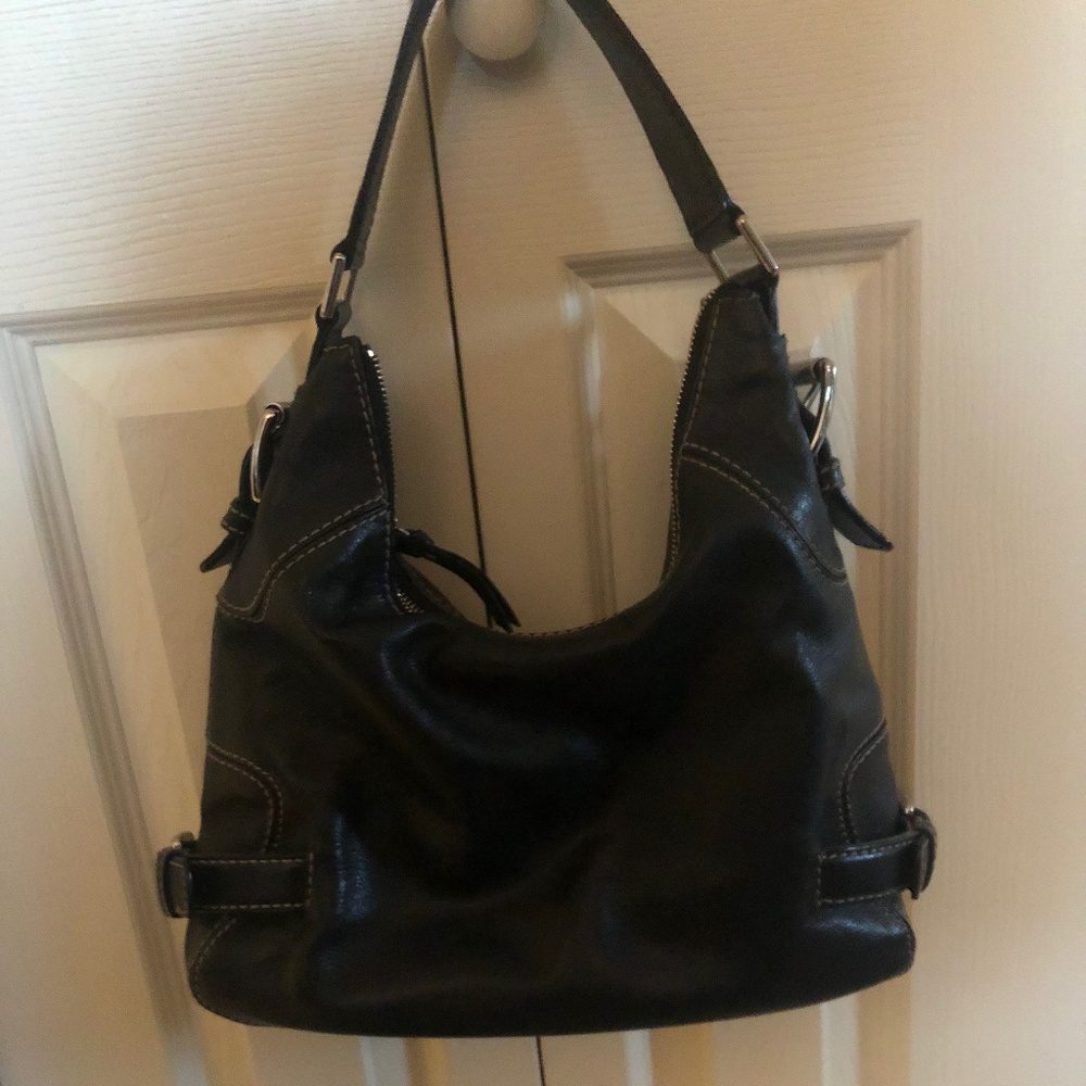 Black Michael Kors medium hobo bag